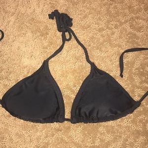 black nordstrom bp bathingsuit top